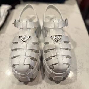 Prada Rubber Sandals